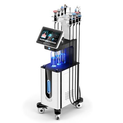 Skin Care 11 in 1 hydro facial machine pure water oxygen RF Hydrodermabrasion oxygen jet facial machine M11